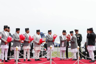 राष्ट्रपति पौडेल स्वदेश फिर्ता