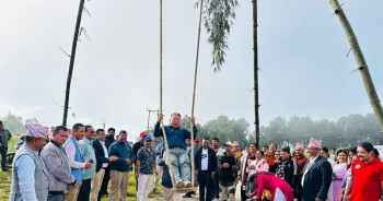 पाल्पा जेसिजद्वारा संस्कृति संरक्षणका लागि पिङ निर्माण