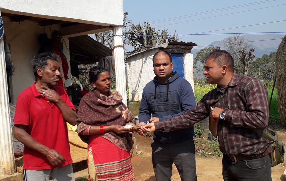 पाठकको परिवारलाई युएईमा रहेका नेपालीको अर्को सहयोग