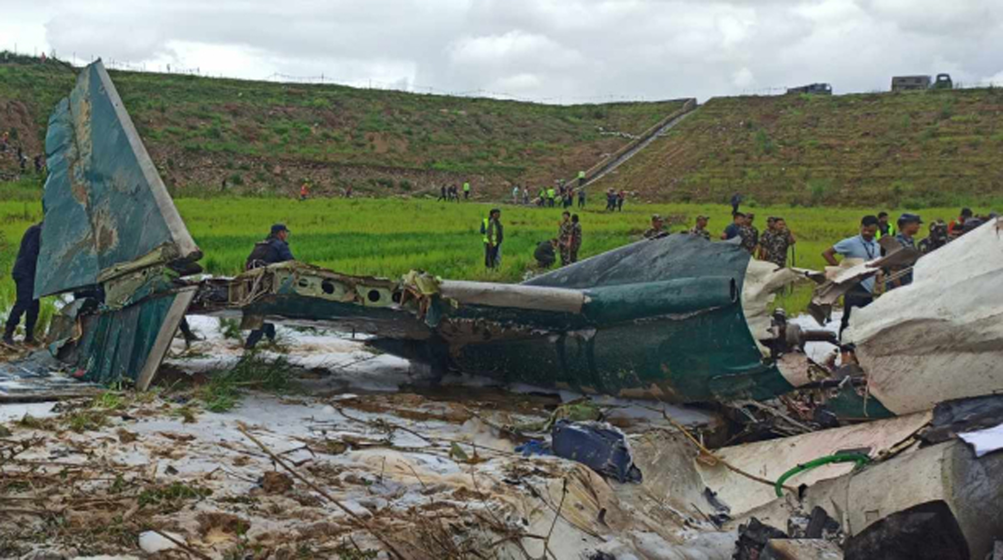 पोखराको लागि उडेको विमान काठमाडौँमा दुर्घटना