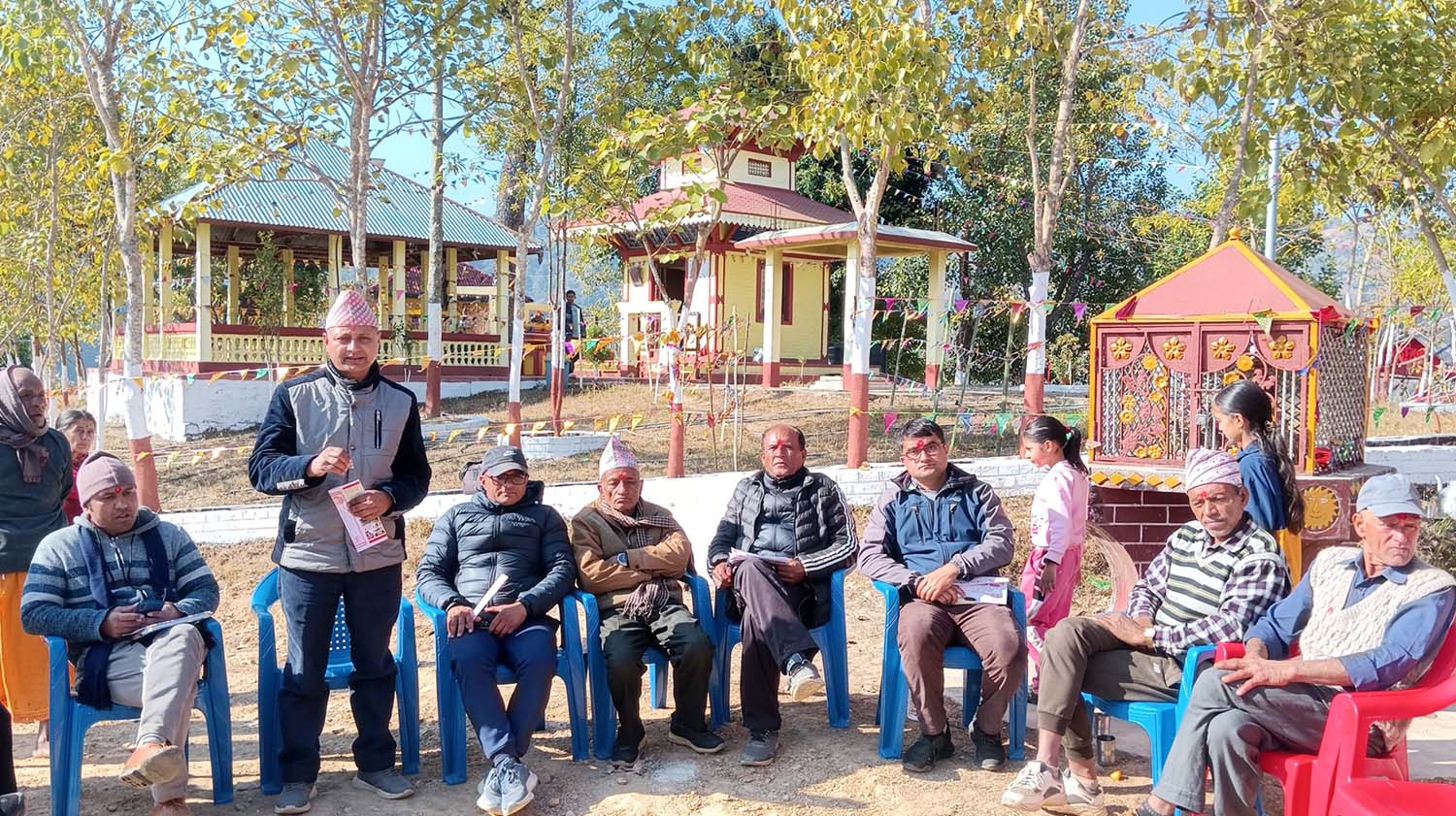 बराङ्दीमा माघ १ गतेदेखि श्रीमद्भागवत महापुराण हुने