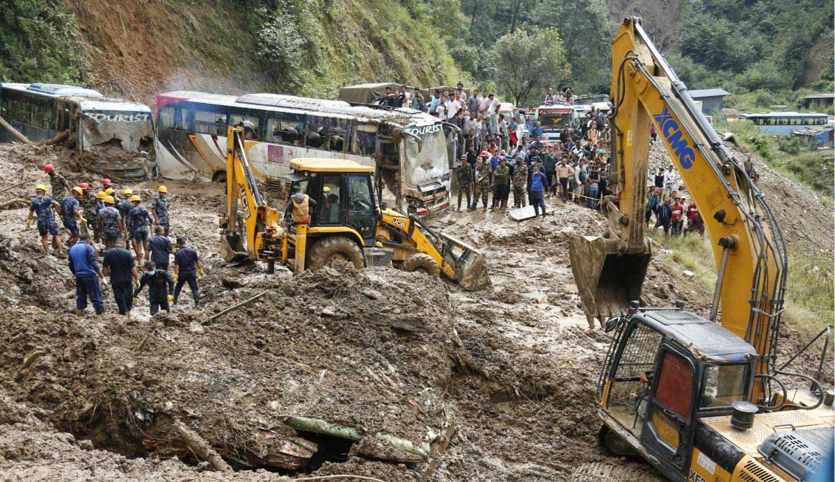 बाढीपहिरो र दुबानमा परी देशभर एक सय ४८ जनाको मृत्यु, ५५ बेपत्ता